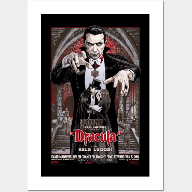 Dracula Wall Art by aknuckle